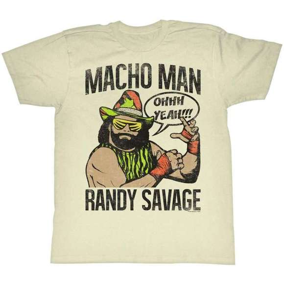 Gildan Tops - Macho Man Oh Yeah T Shirt